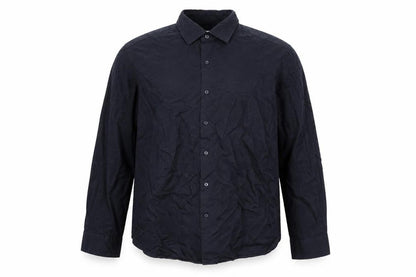 Marks & Spencer Men’s Blue Cotton Twill Button-Up Shirt XL