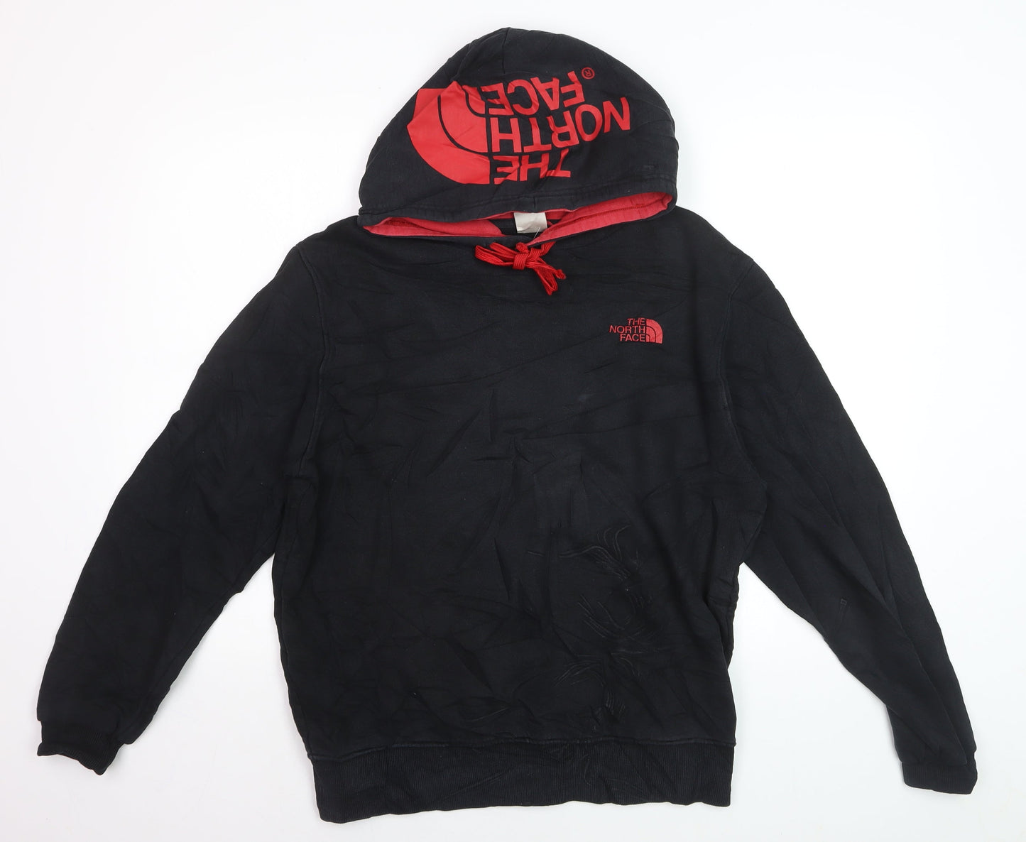 The North Face Men's Black Pullover Hoodie Size M Outdoor Fleece