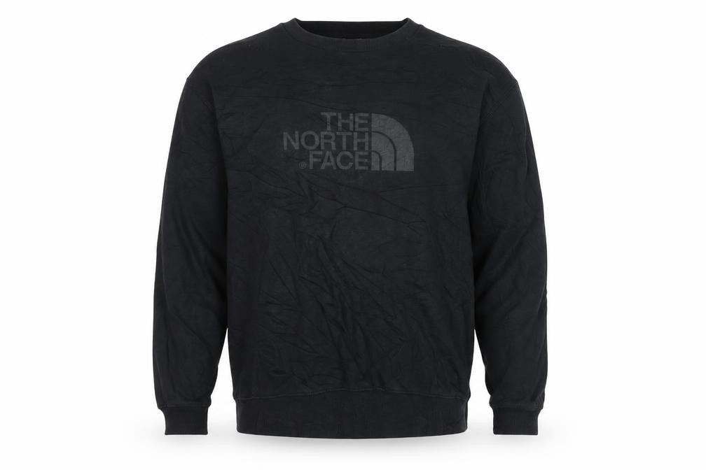 The North Face Men's Black XL Crew Neck Cotton Sweatshirt