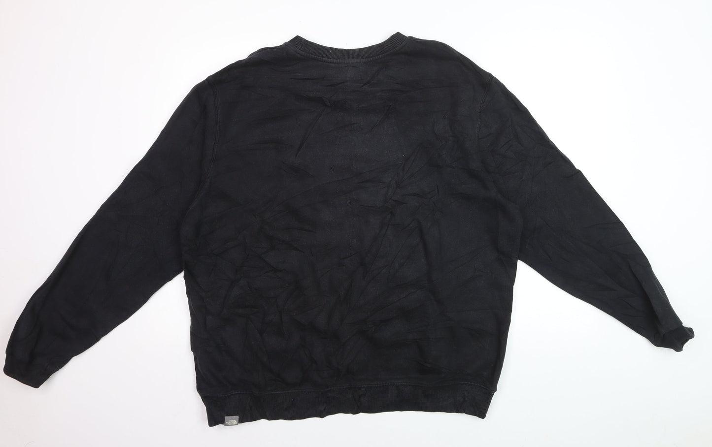 The North Face Men's Black XL Crew Neck Cotton Sweatshirt