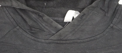 Adidas Men's Black Pullover Hoodie L Sports Fleece Sweatshirt