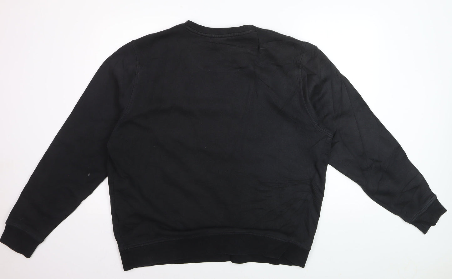 Lacoste Sport Men’s Black 3XL Pullover Crew Neck Sweatshirt