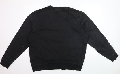 Lacoste Sport Men’s Black 3XL Pullover Crew Neck Sweatshirt