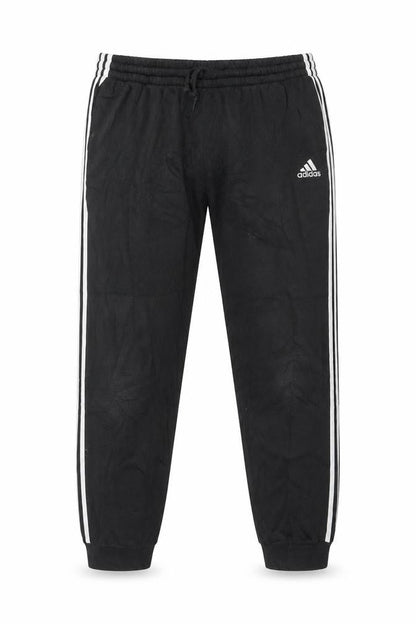 Adidas Mens Black XL Jogger Trousers Elastic Waist Activewear