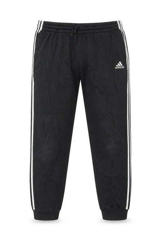 Adidas Mens Black XL Jogger Trousers Elastic Waist Activewear