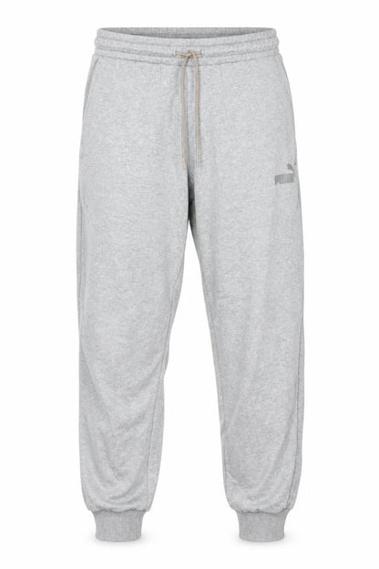Puma Men's Grey Jogger Trousers Size L Elastic Waist Activewear