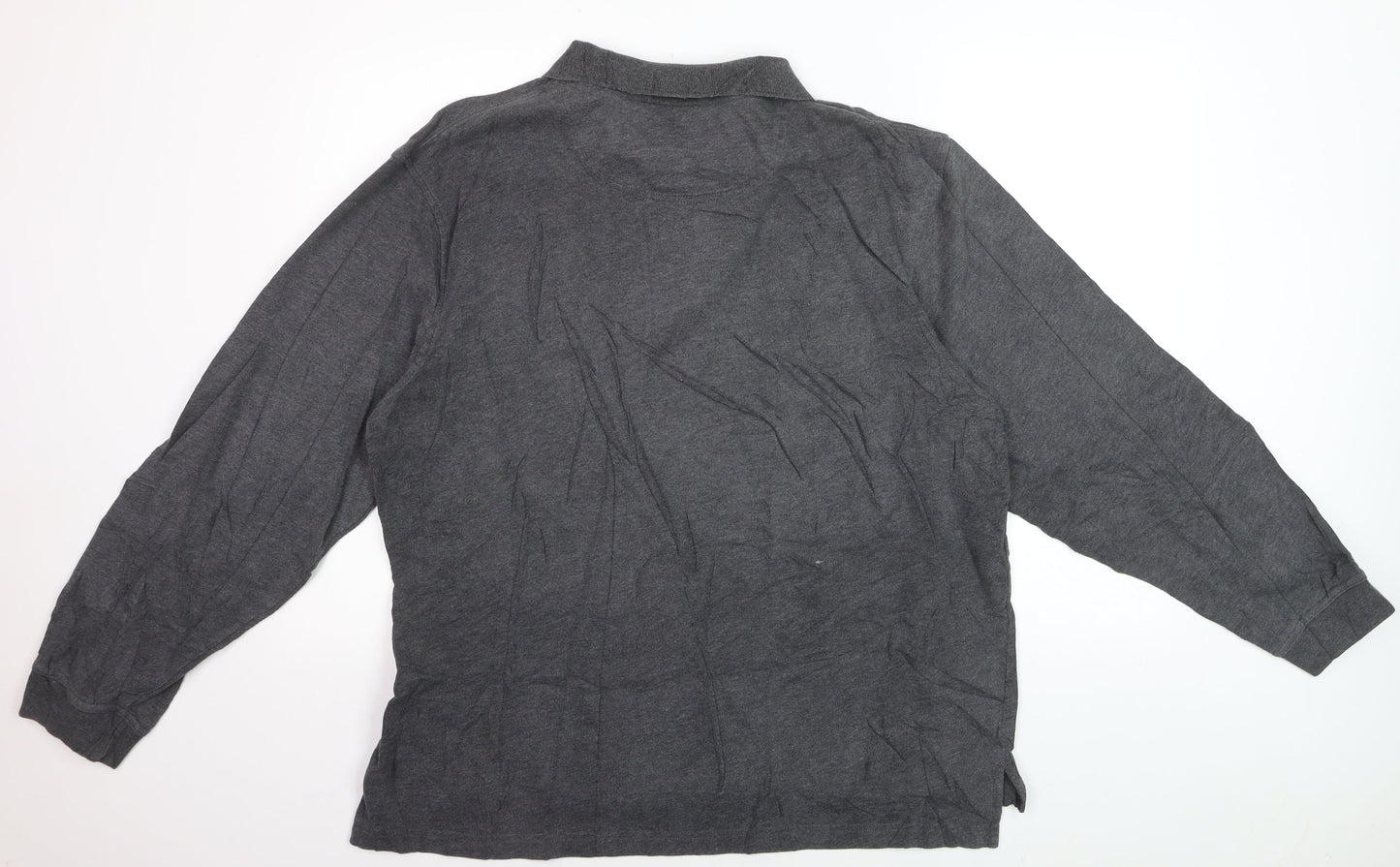 Timberland Men's Grey Cotton Long Sleeve Collared Shirt XL