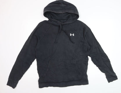 Under Armour Men's Black Pullover Hoodie Size S Fleece Sportswear