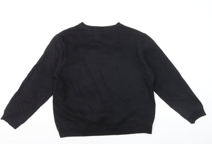 Champion Men's Black XL Pullover Sweatshirt Embroidered Logo
