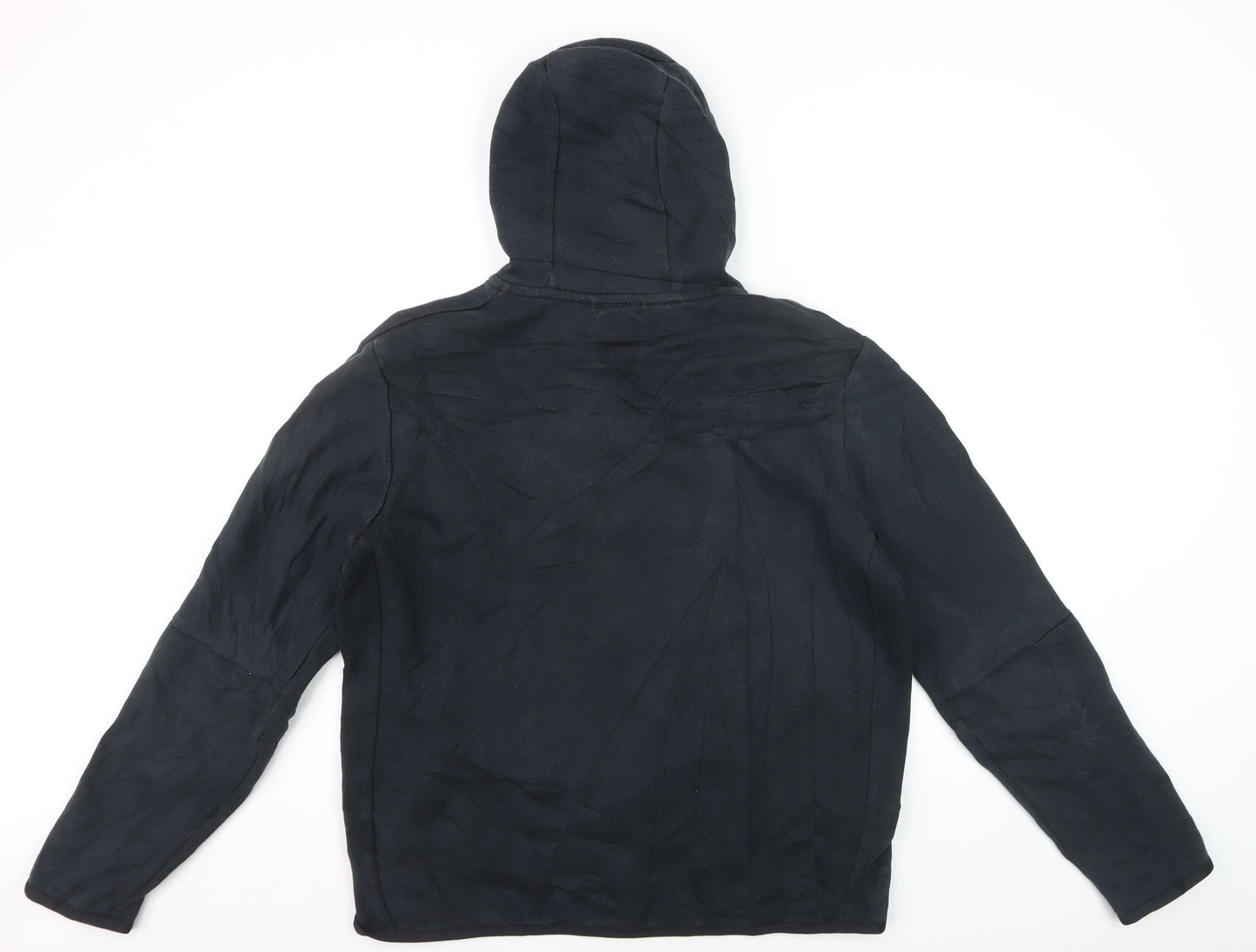 Nike Men's Black Full Zip Hoodie L Lightweight Sportswear