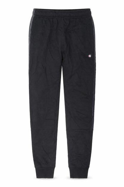 Champion Men's Black S Jogger Trousers Side Stripe Athleticwear