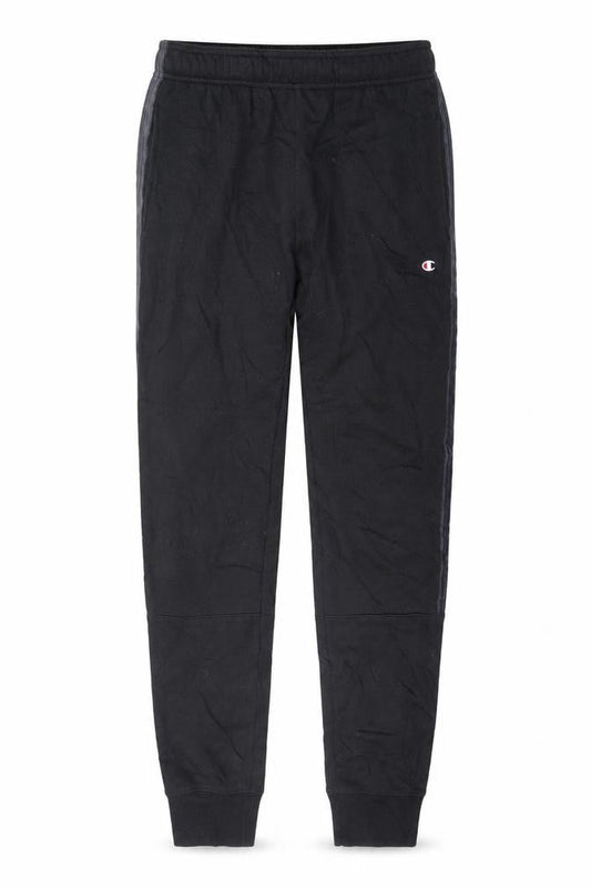 Champion Men's Black S Jogger Trousers Side Stripe Athleticwear