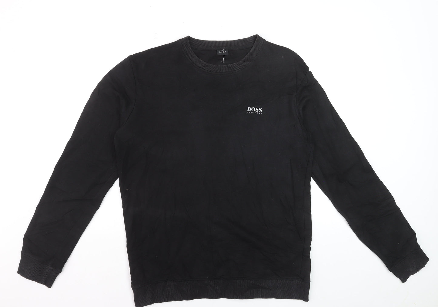 Hugo Boss Men's Black XL Pullover Sweatshirt Crew Neck