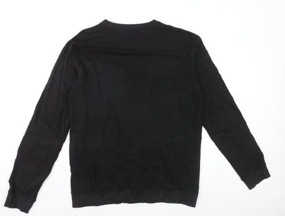 Hugo Boss Men's Black XL Pullover Sweatshirt Crew Neck