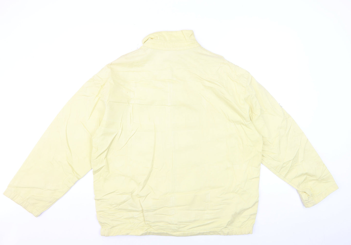Ralph Lauren Men's Yellow Cotton Bomber Jacket L