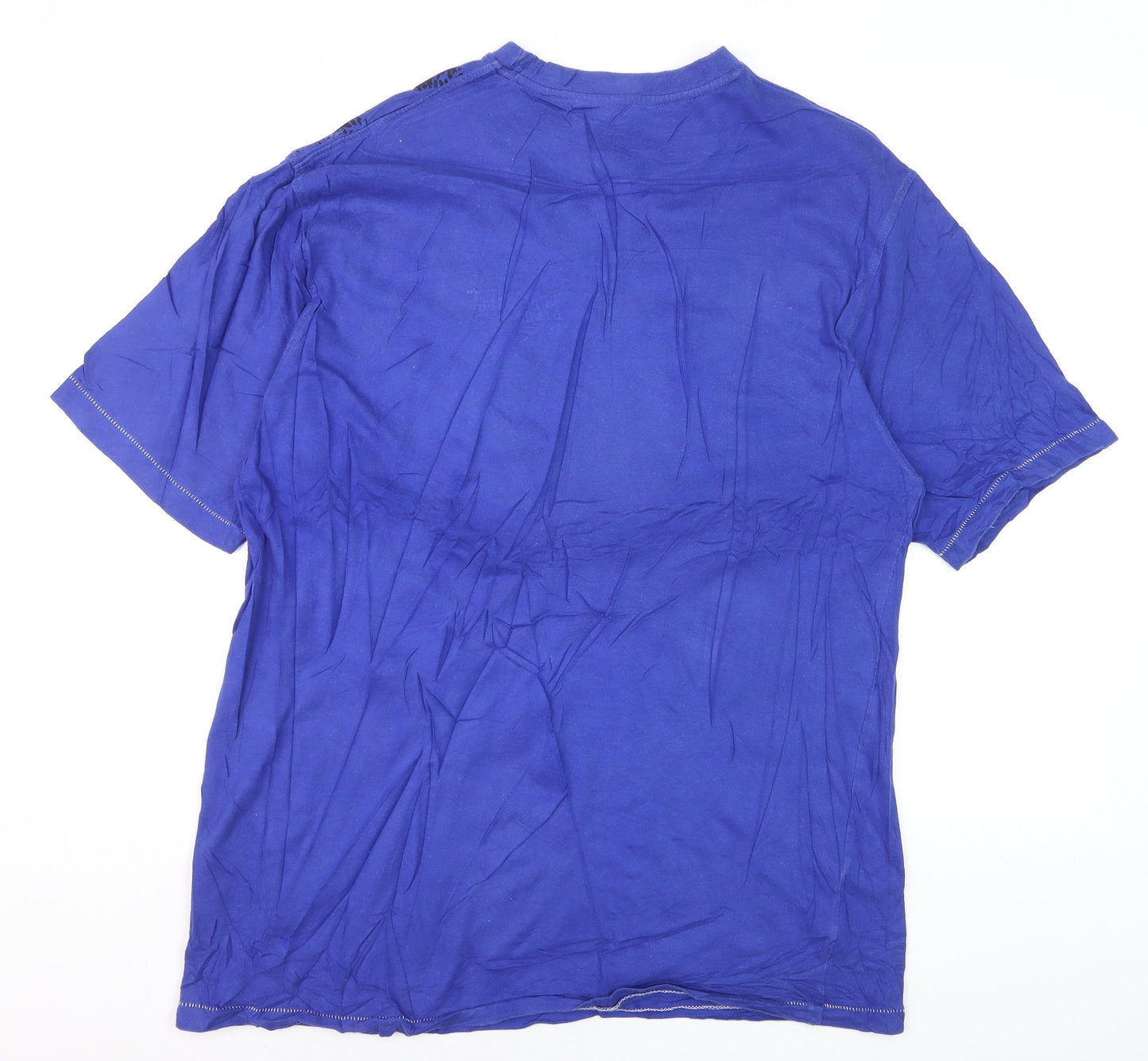 Avirex Men's Blue XL Biker Eagle Graphic Crew Neck T-Shirt