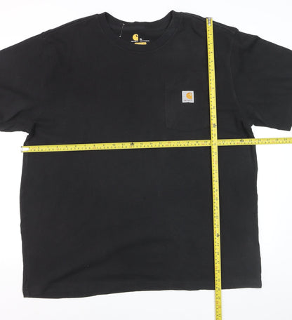 Carhartt Men's Black XL Classic Fit Pocket Work T-Shirt