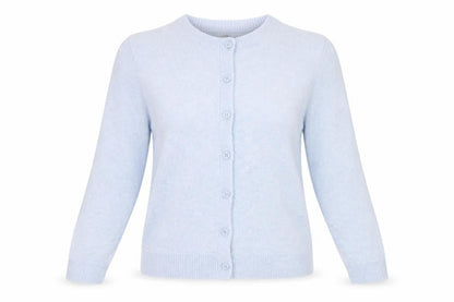 Marks & Spencer Women's Blue Long Sleeve Cardigan L