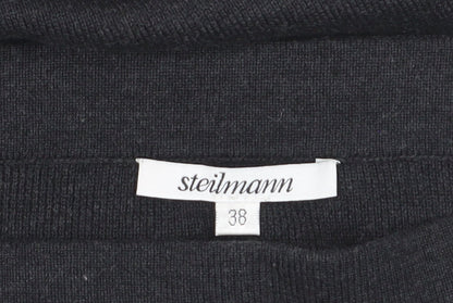 Steilmann Women's Black Size 12 Pencil Knit Midi Skirt