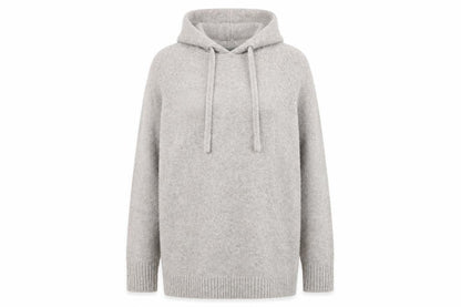 Marks & Spencer Goodmove Women Beige Hooded Pullover Jumper M