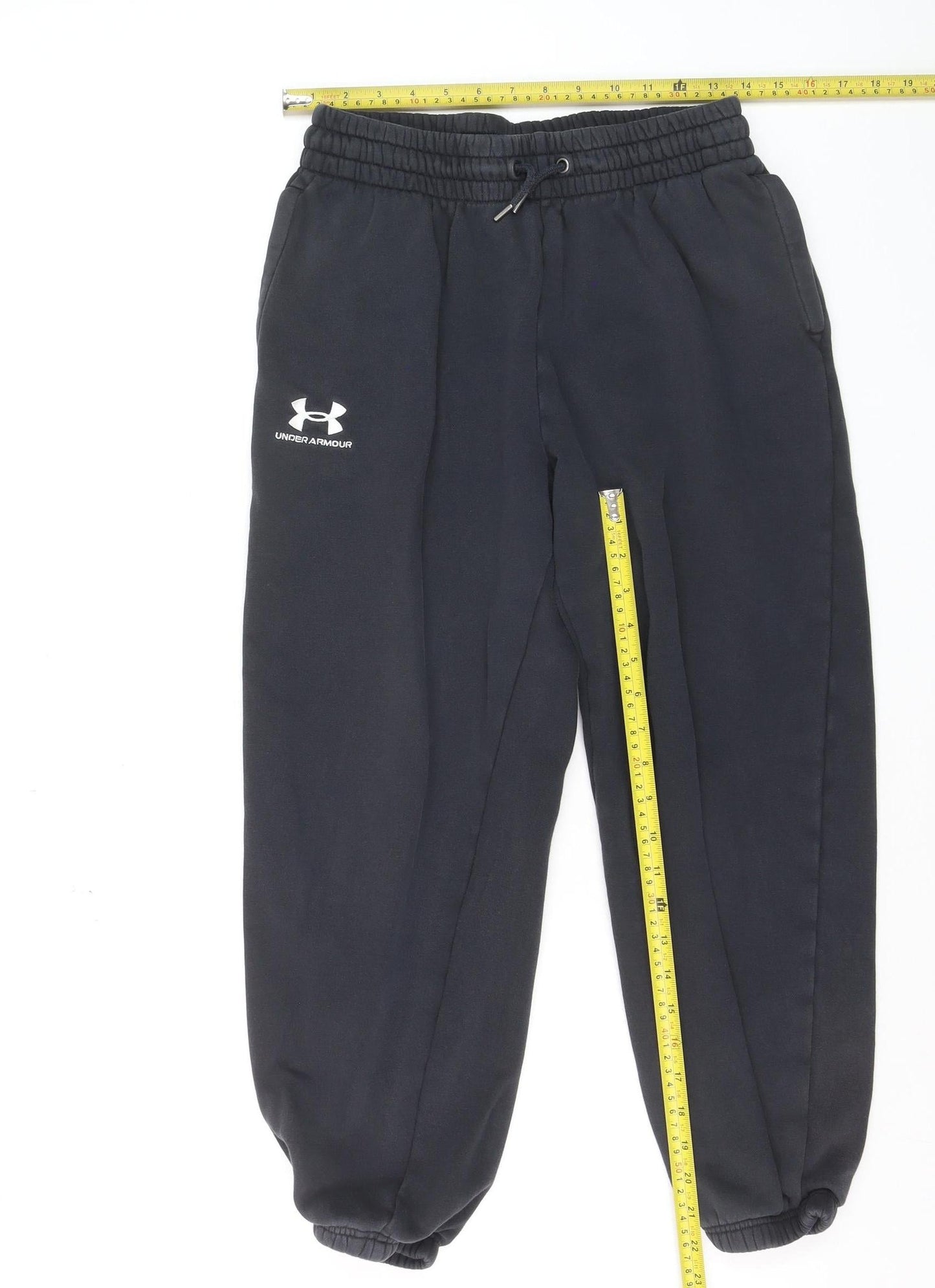 Under Armour Men's Black M Jogger Sweatpants Elastic Waist Activewear
