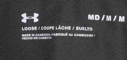 Under Armour Men Green M 1/4 Zip Long Sleeve Pullover Top