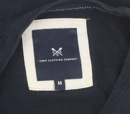 Crew Clothing Company Men's Navy Cotton Crew Neck T-Shirt M