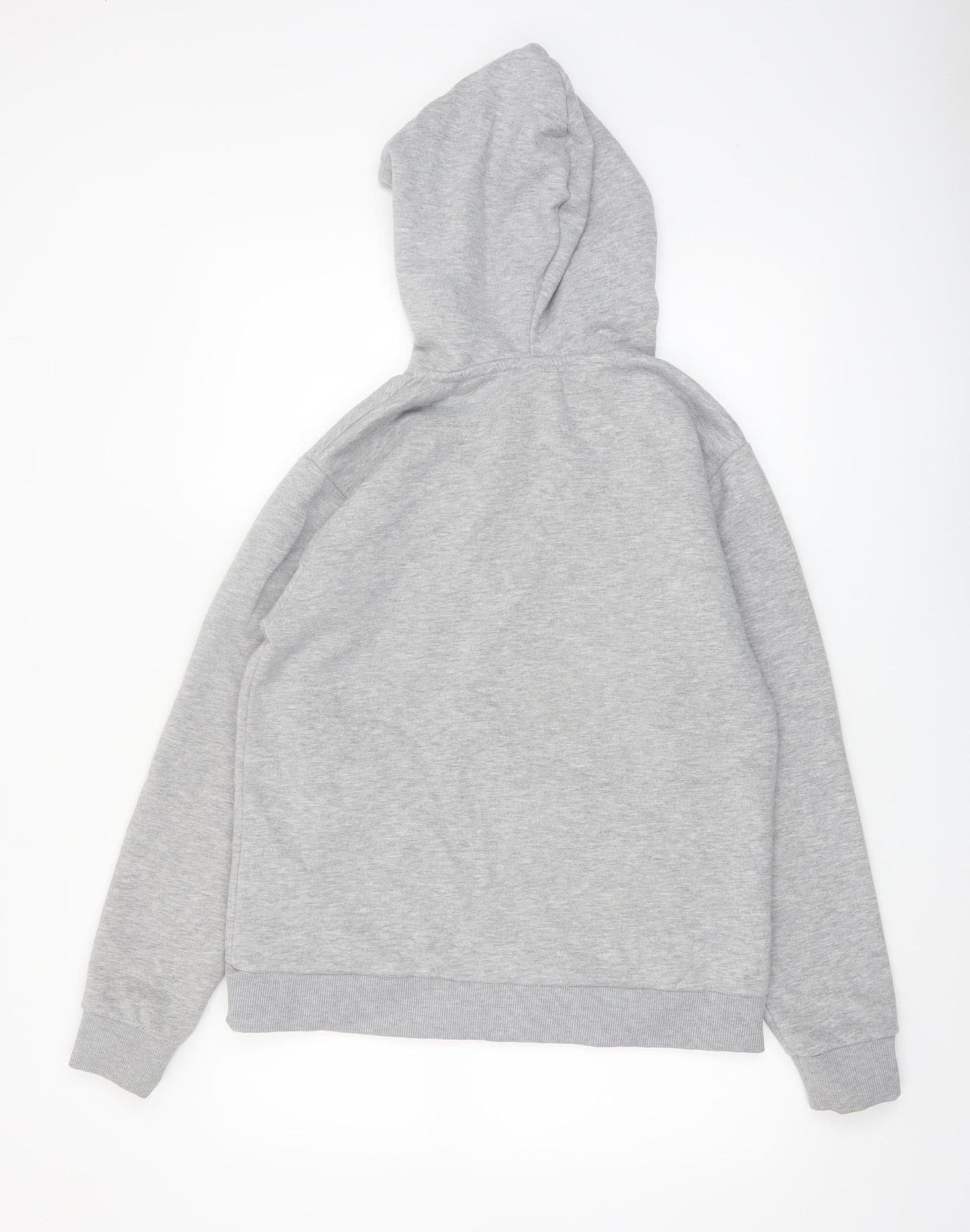 MP Men's Grey Full Zip Fleece Hoodie Size M Regular Fit