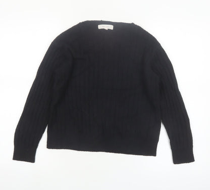 Marks and Spencer Per Una Women's Black XS Knit Pullover Jumper