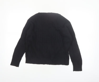Marks and Spencer Per Una Women's Black XS Knit Pullover Jumper