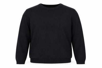 Jack & Jones Men's Black XL Cotton Crew Neck Jumper