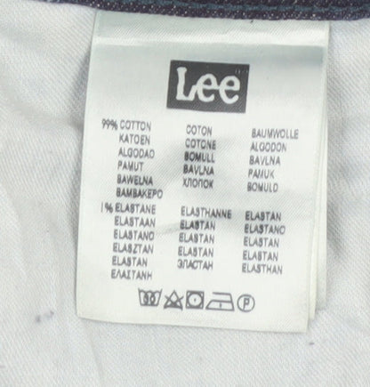 Lee Men’s Blue Luke Slim Fit Jeans W32 L34 Denim Classic