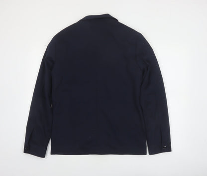 SELECTED HOMME Men's Blue 36R Regular Fit Lined Blazer Jacket