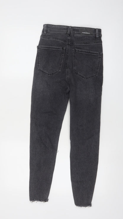 Stradivarius Women’s Black Skinny High Waist Jeans Size 8