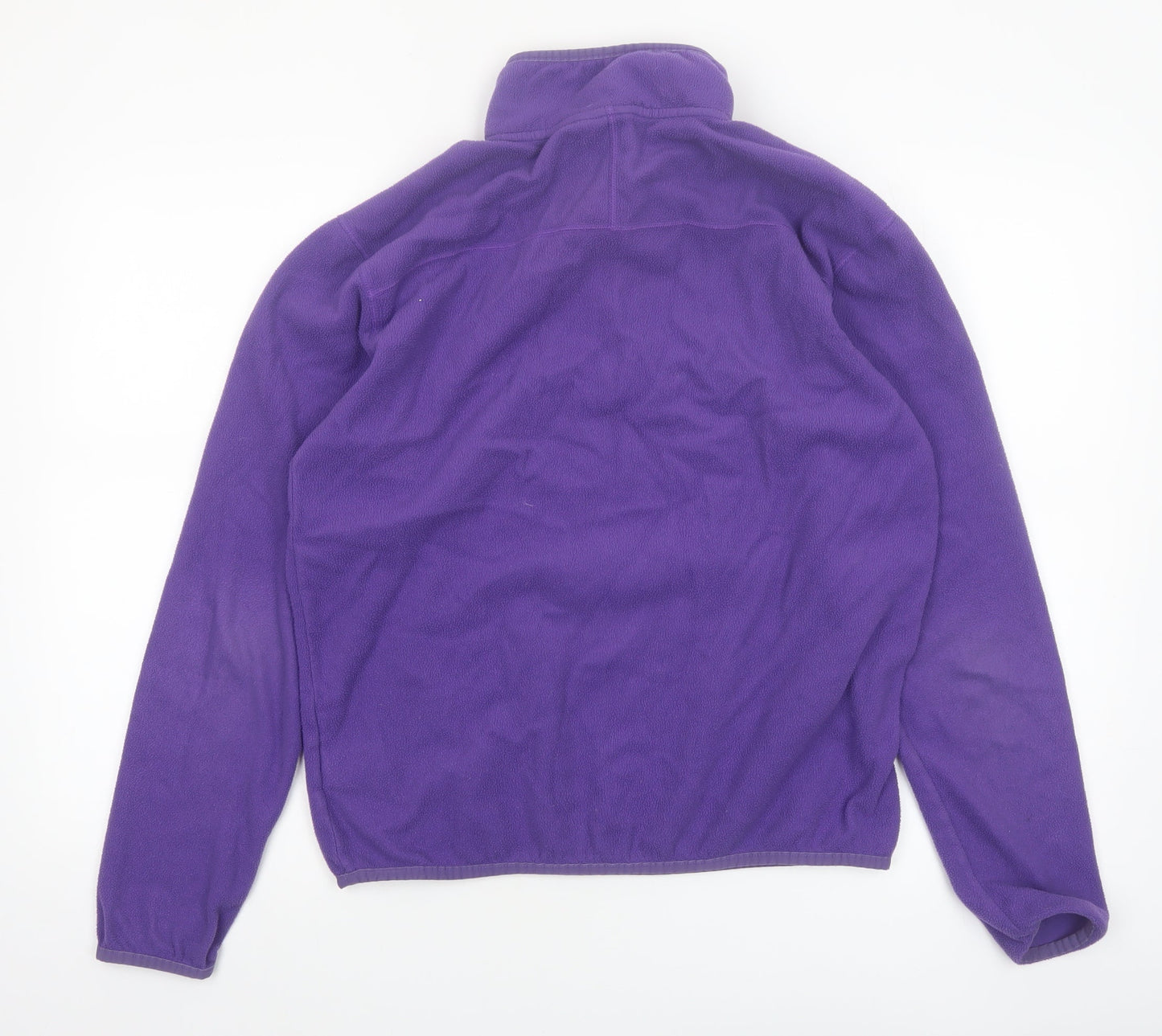 The North Face Men's Purple Fleece 1/4 Zip Pullover Sweatshirt Size M