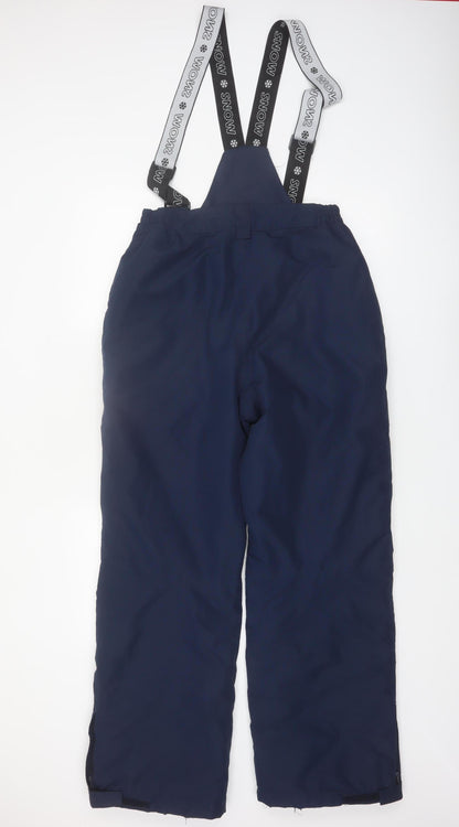 Crane Boys Blue 15-16 Years Waterproof Insulated Snow Pants