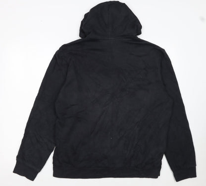 Adidas Men's Black Camouflage Logo Pullover Hoodie Size L