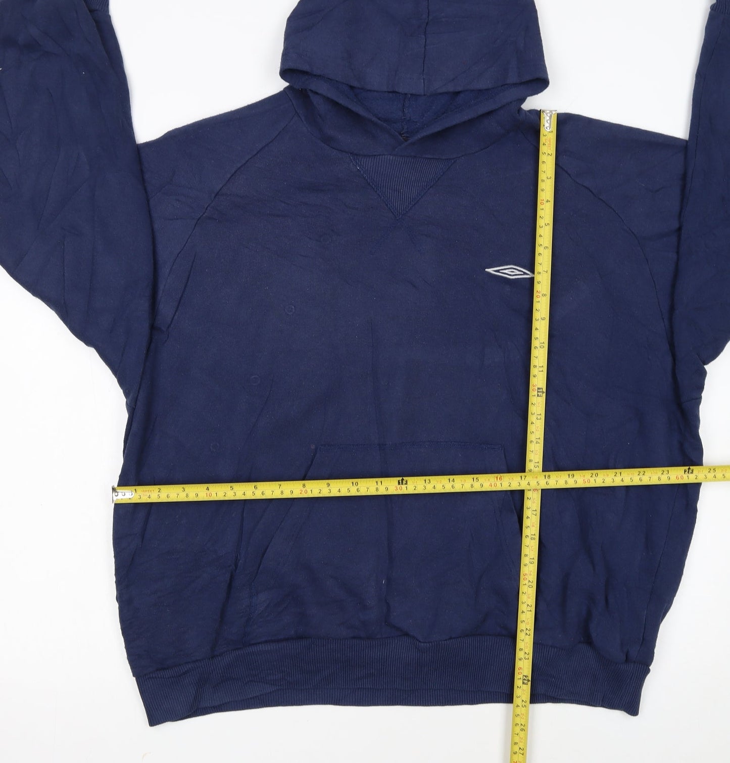 Umbro Men's Blue 2XL Pullover Hoodie with Logo Pocket