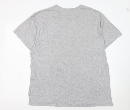 NFL Team Apparel Men's Grey Seattle Seahawks XL T-Shirt