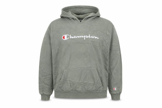 Champion Womens Green XXL Pullover Hoodie with Logo