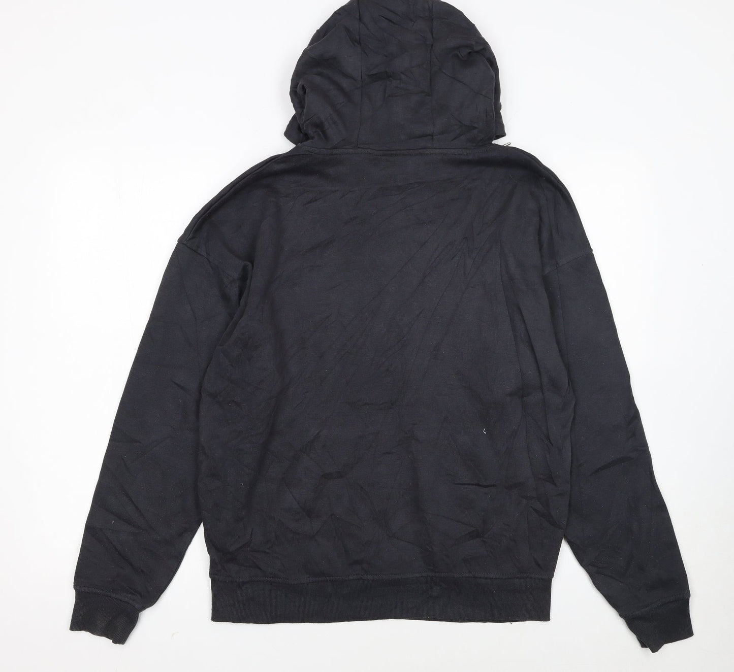 NBA Los Angeles Lakers Black Hoodie Women 2XS Pullover Cotton Blend