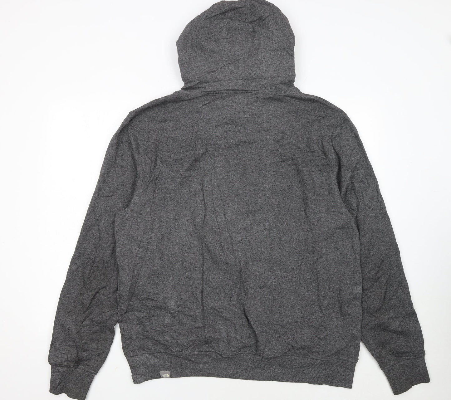 The North Face Men's Grey XL Pullover Hoodie with Logo