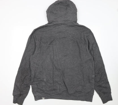 The North Face Men's Grey XL Pullover Hoodie with Logo
