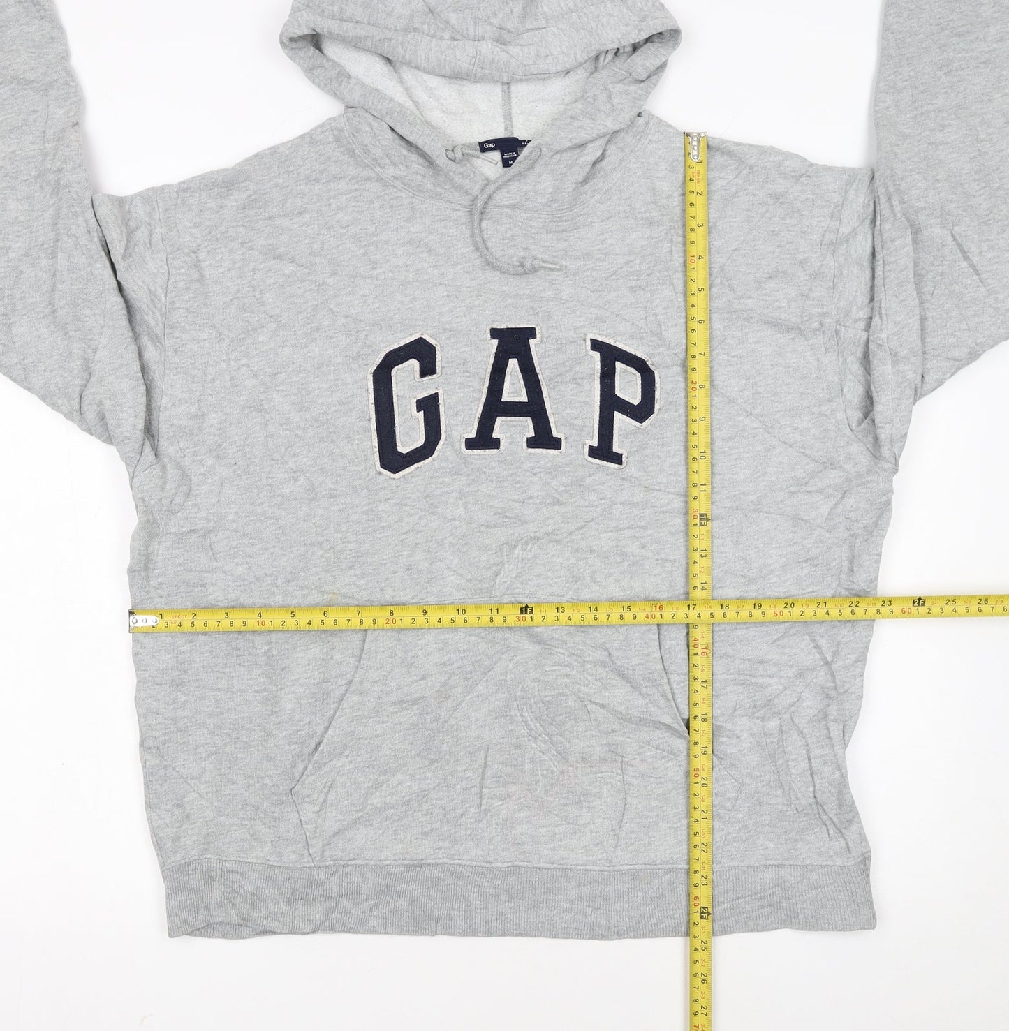 GAP Women’s Grey Hooded Pullover Hoodie M Casual Cotton Blend