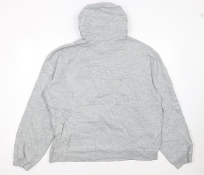 GAP Women’s Grey Hooded Pullover Hoodie M Casual Cotton Blend