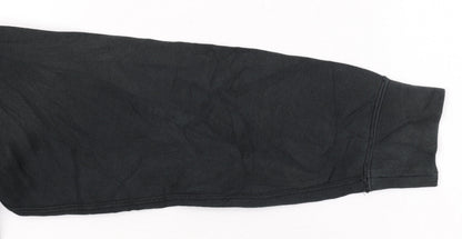 Polo Ralph Lauren Boys Black Full Zip Hoodie Size 18-20 Cotton Blend