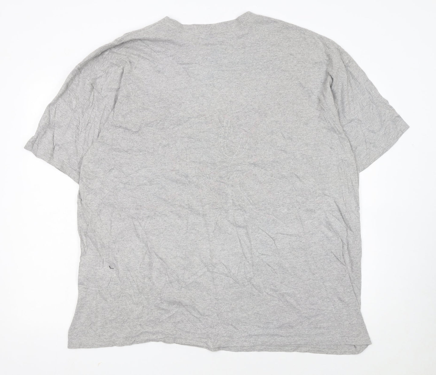 Nike Men’s Grey 2XL Sports Logo Graphic Cotton T-Shirt