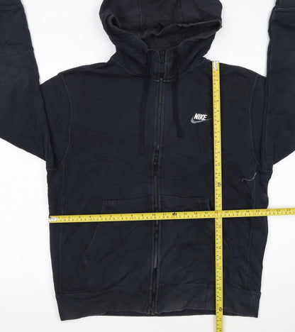Nike Men's Black Full Zip Hoodie Size M Regular Fit