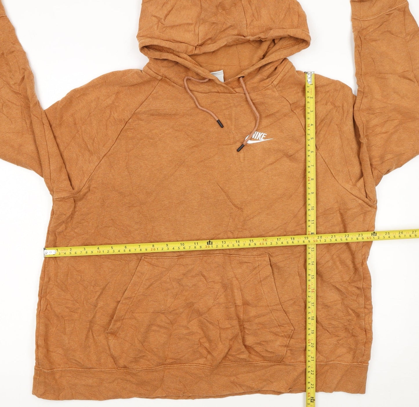 Nike Women's Brown Pullover Hoodie 1X Relaxed Fit