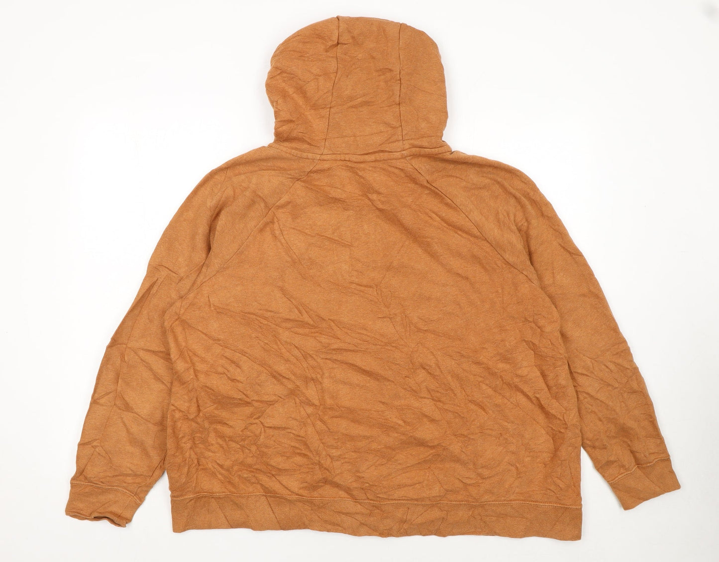 Nike Women's Brown Pullover Hoodie 1X Relaxed Fit